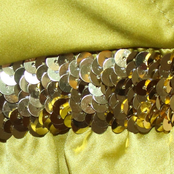 Express, spaghetti strap sequins top - Picture 4 of 5